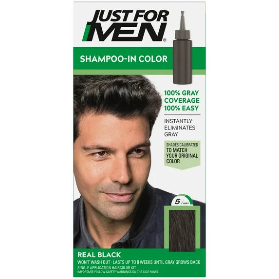 JUST FOR MEN SHAMPOO-IN COLOR
