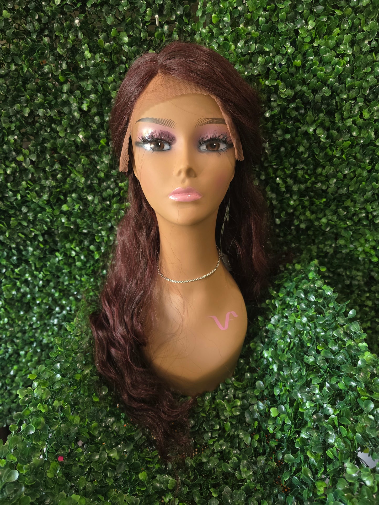 LONG WAVY W/SIDE PART(can be styled multiple ways)