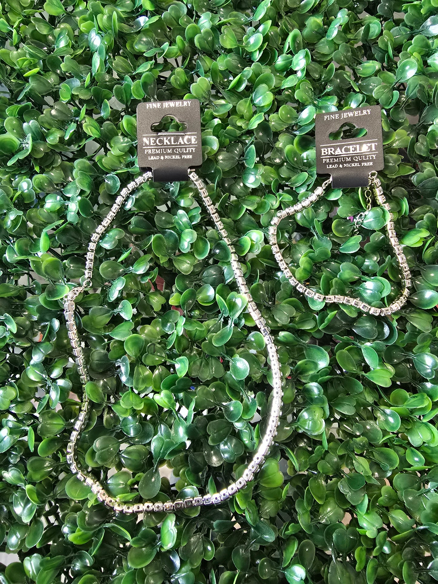 Silver Link Box Necklace