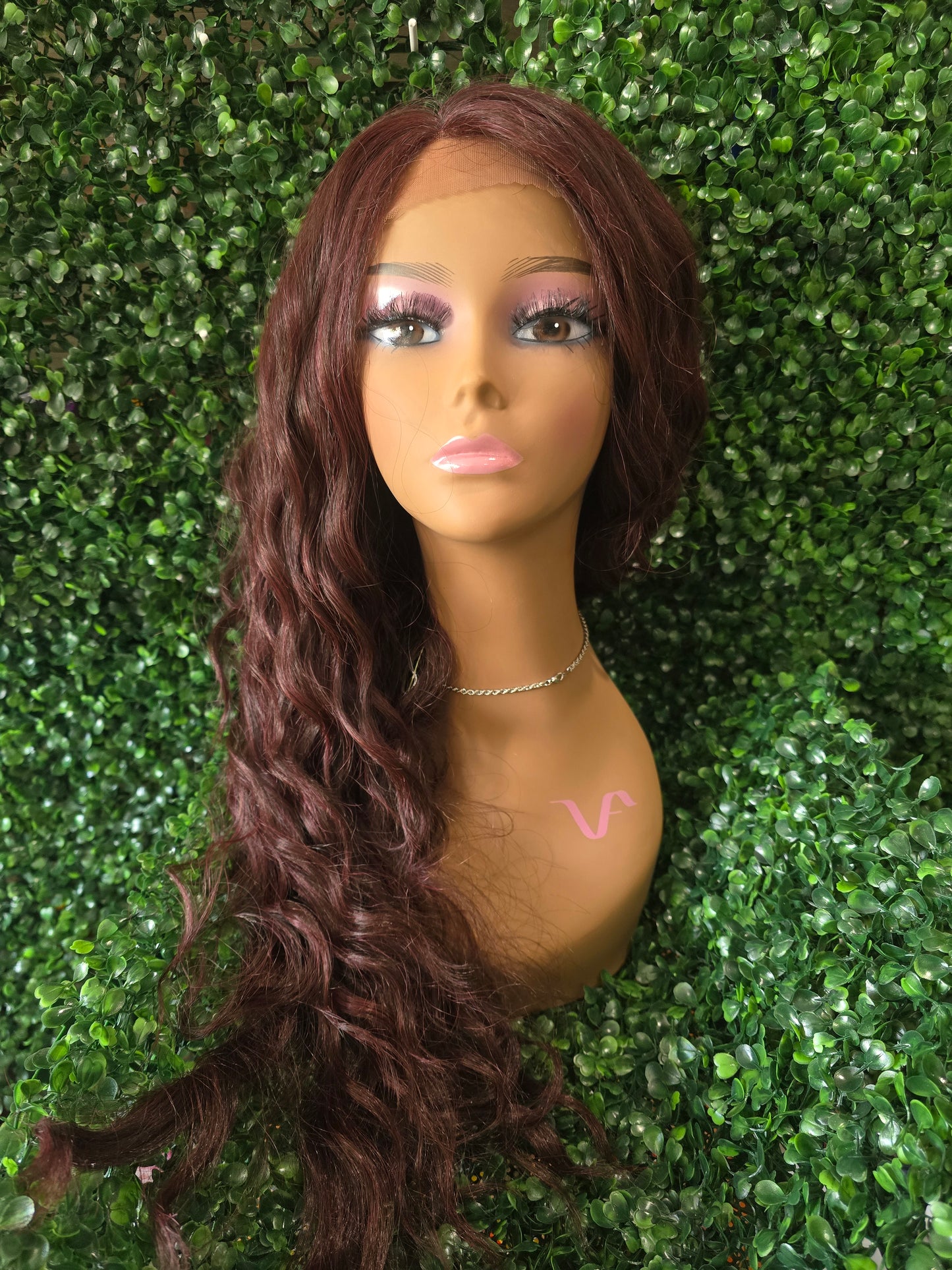 LONG WAVY W/SIDE PART(can be styled multiple ways)