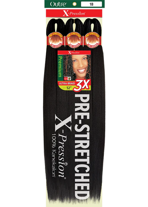 OUTRE PRE-STRETCHED XPRESSION BRAIDING HAIR