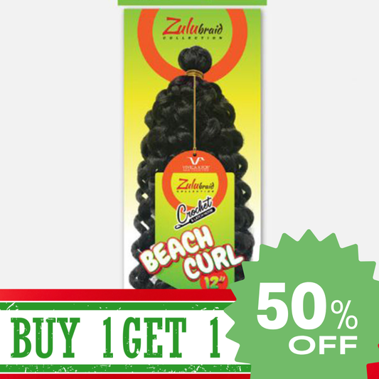 CROCHET HAIR BEACH CURL 12"