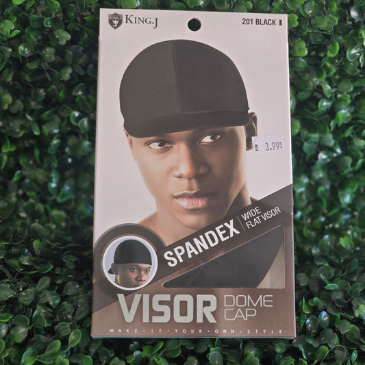 VISOR SPANDEX DOME CAP