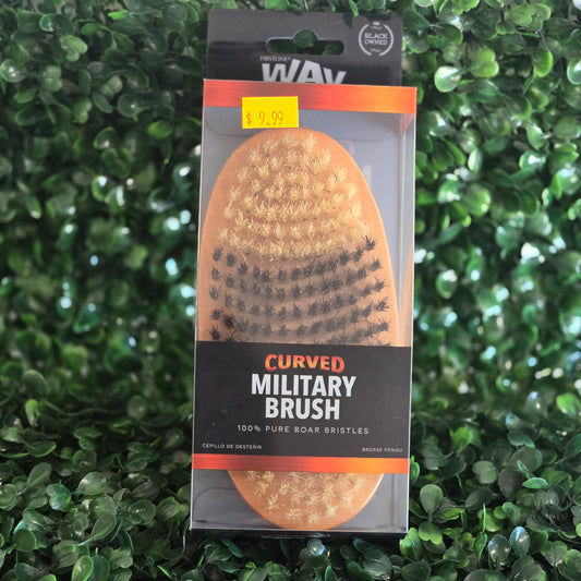 CURVED MILITARY BRUSH