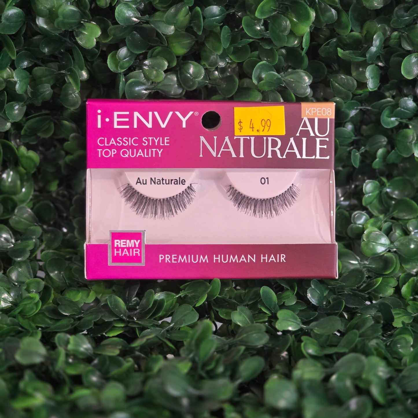 i•ENVY Au Naturale Premium Human Hair Lashes – Style 01