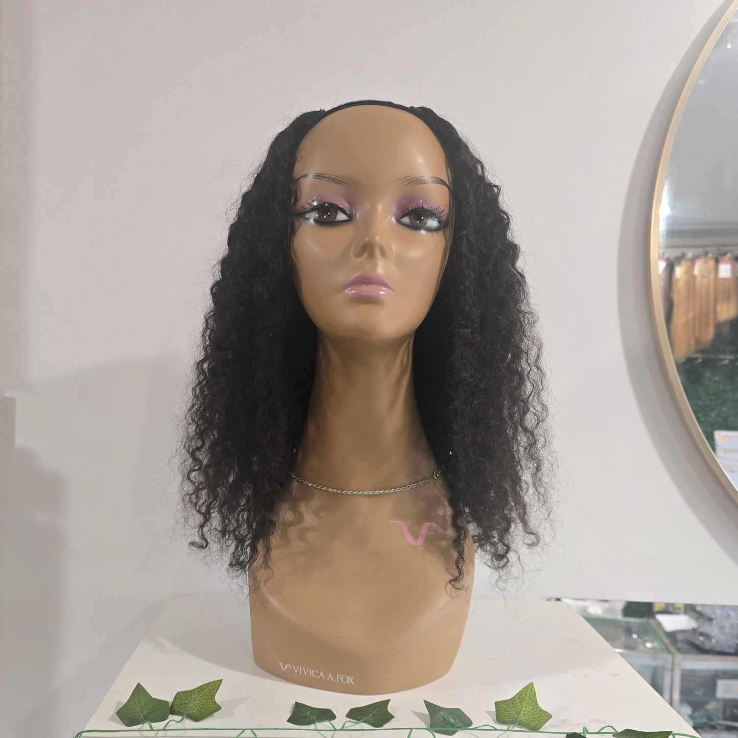 CHERISHED BURMESE CURLY V-PART WIG