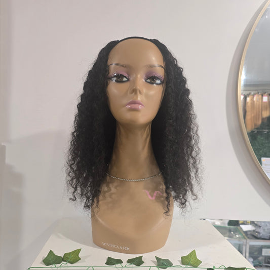 CHERISHED BURMESE CURLY V-PART WIG